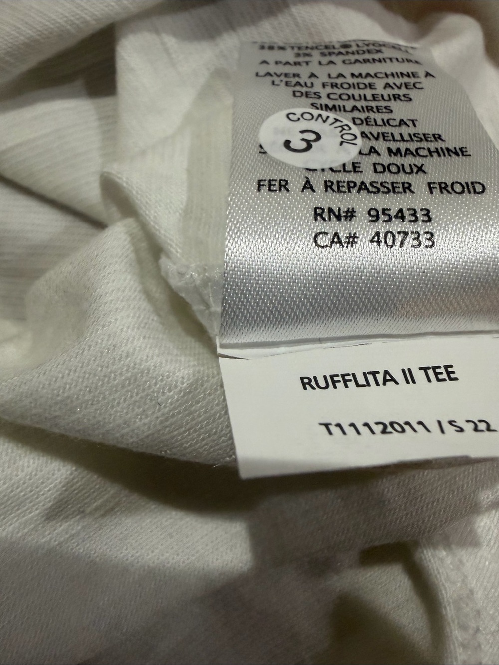Toad & Co Women's Rufflita II Tee Ruffle Cap Sleeves White Size Medium NWT - Picture 11 of 11